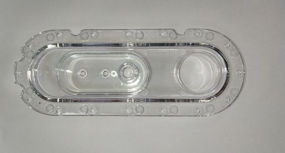 Συνήθειας εγχύσεων πλαστικά μέρη βάσεων σχηματοποίησης PE/PP διαφανή πλαστικά